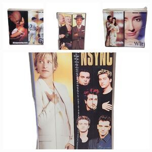 HBO Movies And Specials Rare VHS Box Set Featuring NSYNC Live and More New